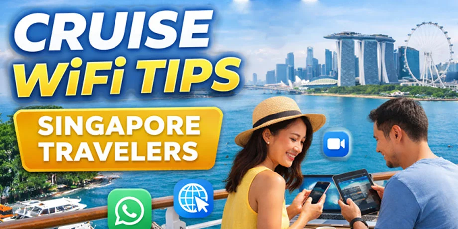 Cruise WiFi Tips for Singapore Travelers: How to Stay Connected at Sea